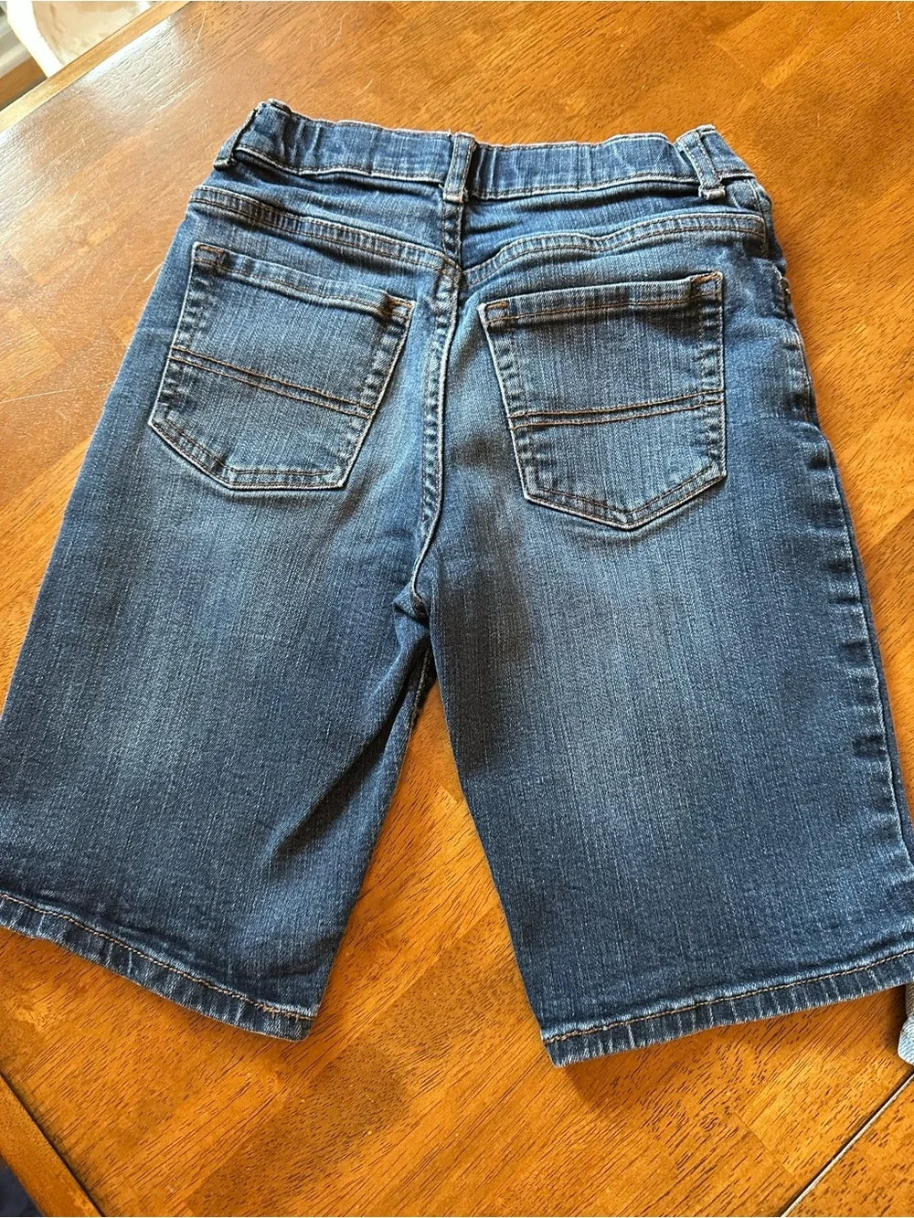 Place Denim Shorts - Dark Blue and Light Blue
